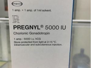 Thuốc Pregnyl 1500IU 5000IU giá bao nhiêu?