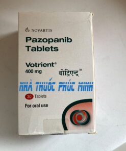 Thuốc Votrient 200mg 400mg Pazopanib giá bao nhiêu?