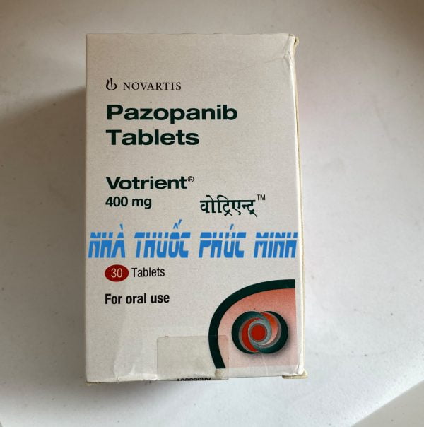Thuốc Votrient 200mg 400mg Pazopanib giá bao nhiêu?