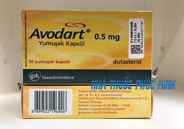 Thuốc Avodart 0.5mg mua ở đâu?