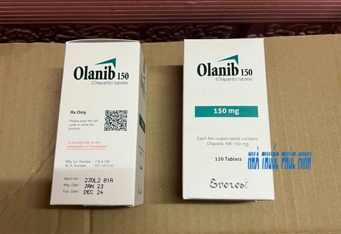 Thuốc Olanib 150mg Olaparib trị ung thư mua ở đâu hn hcm?