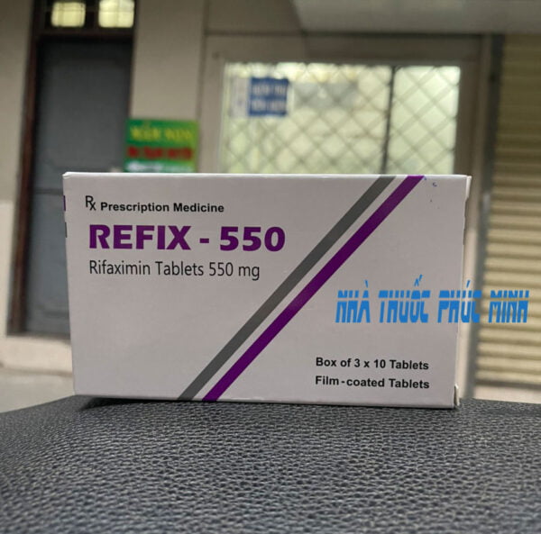 Thuốc Refix 550mg Rifaximin giá bao nhiêu?