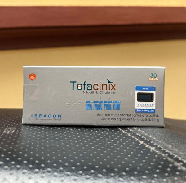 Thuốc Tofacinix 5mg Tofacitinib giá bao nhiêu?