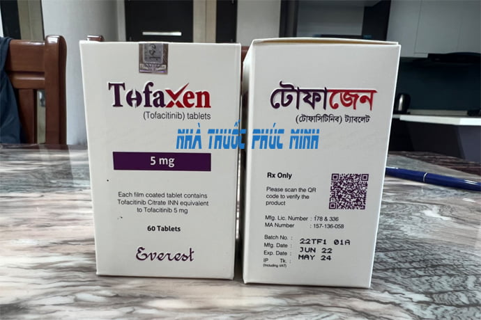 Thuốc Tofaxen 5mg Tofacitinib mua ở đâu?