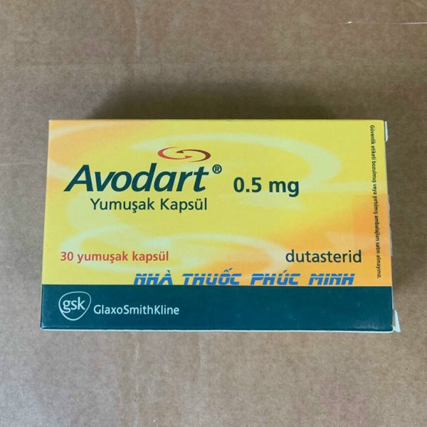 Thuốc Avodart 0.5g giá bao nhiêu?