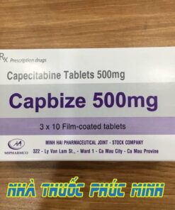 Thuốc Capbize 500mg mua ở đâu giá bao nhiêu?
