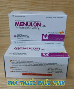 Thuốc Menulon 500g Nabumetone mua ở đâu giá bao nhiêu?