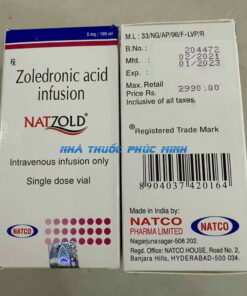 Thuốc Natzold Zoledronic acid mua ở đâu giá bao nhiêu