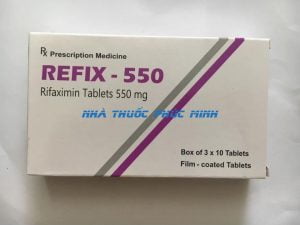 Thuốc Refix 550 giá bao nhiêu?