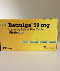 Thuốc Betmiga 50mg Mirabegron giá bao nhiêu?