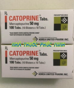 Thuốc Catoprine tabs 50mg mua ở đâu giá bao nhiêu?