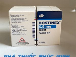 Thuốc dostinex 0.5mg Cabergoline giá bao nhiêu?
