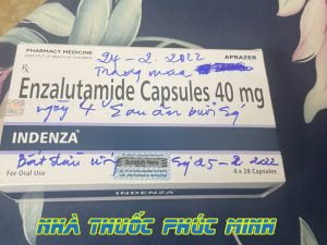 Thuốc Indenza 40mg giá bao nhiêu?