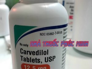 Thuốc Carvedilol 12.5mg mua ở đâu giá bao nhiêu?