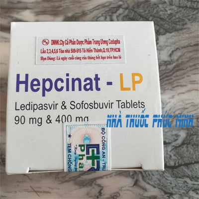 Thuốc Hepcinat LP điều trị viêm gan C của Mega