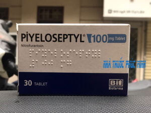 Thuốc Piyeloseptyl 100mg Nitrofurantoin giá bao nhiêu?