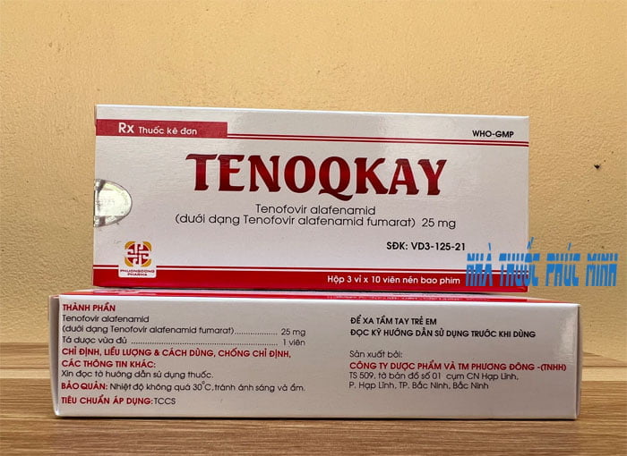 Thuốc Tenoqkay trị viêm gan b mua ở đâu hn hcm?
