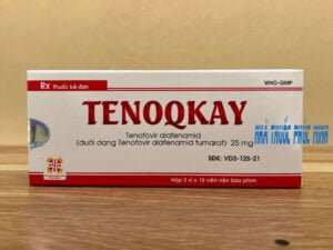 Thuốc Tenoqkay 25mg giá bao nhiêu?