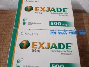 Thuốc Exjade 500mg mua ở đâu giá bao nhiêu?