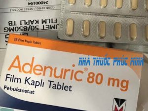 Thuốc Adenuric 80mg mua ở đâu giá bao nhiêu?