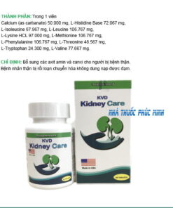 Thuốc đạm thận KVD Kidney Care mua ở đâu giá bao nhiêu