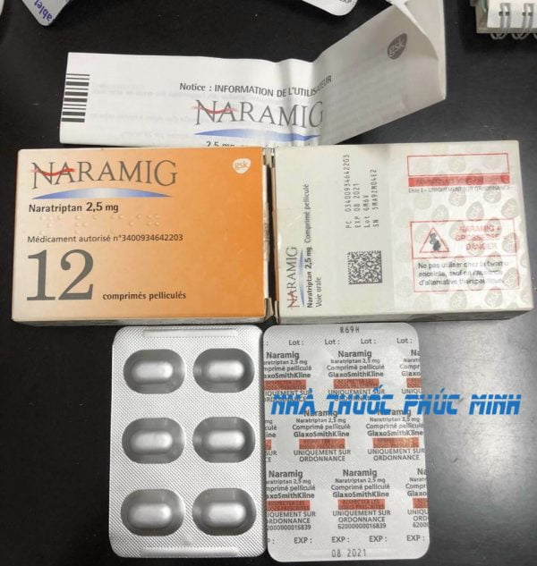 Thuốc Naramig mua ở đâu giá bao nhiêu?