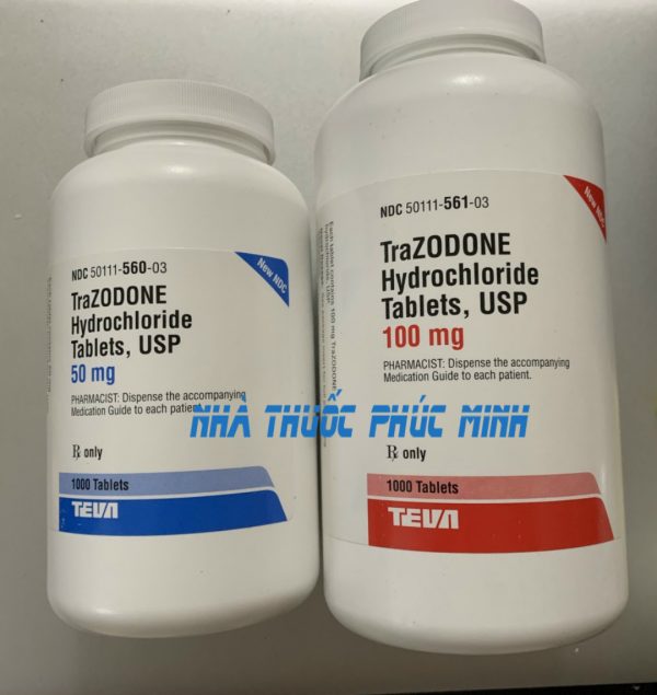 Thuốc Trazodone 50mg 100mg mua ở đâu giá bao nhiêu