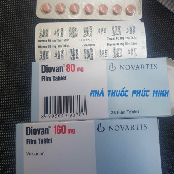 Thuốc Diovan 80 160mg mua ở đâu giá bao nhiêu?