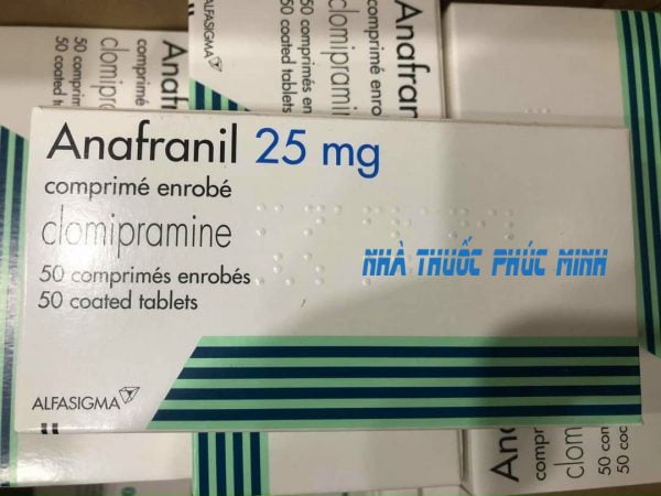 Thuốc Anafranil 25mg mua ở đâu giá bao nhiêu?