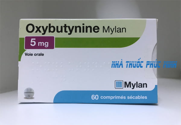 Thuốc Oxybutynine Mylan 5mg của Pháp