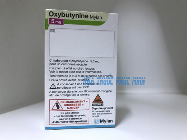 Thuốc Oxybutynine Mylan 5mg mua ở đâu?