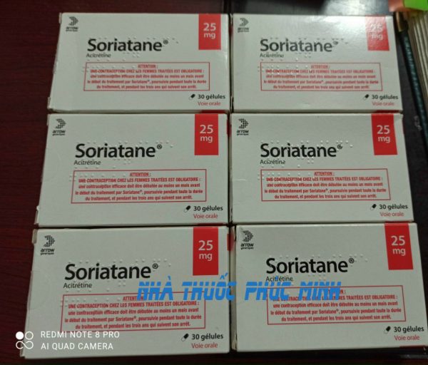 Thuốc Soriatane mua ở đâu giá bao nhiêu?