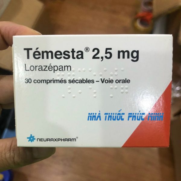 Thuốc Temesta 2.5mg mua ở đâu giá bao nhiêu?