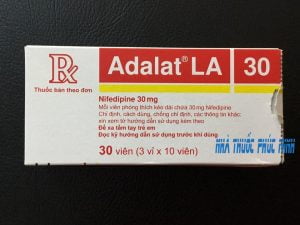 Thuốc Adalat LA 30mg mua ở đâu giá bao nhiêu?