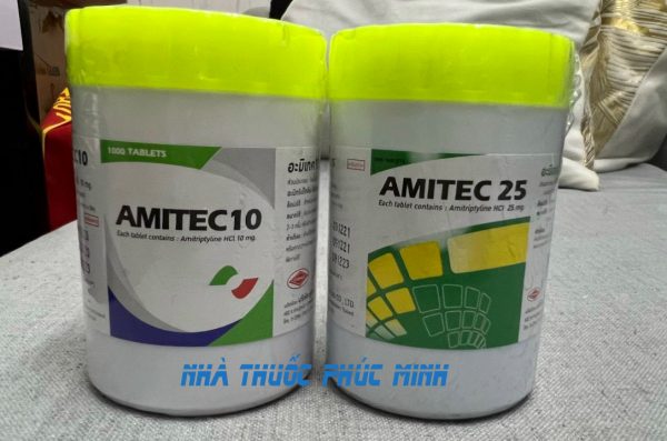 Thuốc Amitec 10 25mg mua ở đâu giá bao nhiêu?