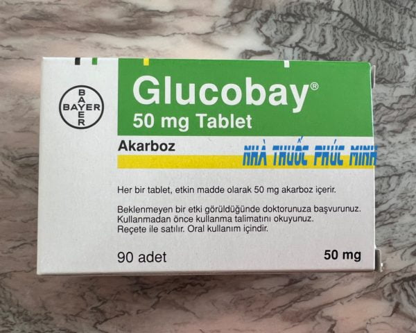 Thuốc Glucobay 50mg mua ở đâu giá bao nhiêu?