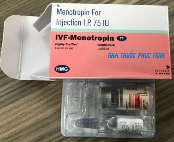 Thuốc Menotropin 75IU mua ở đâu giá bao nhiêu?