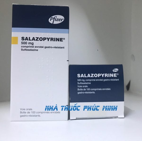 Thuốc Salazopyrin 500mg Sulfasalazine giá bao nhiêu?