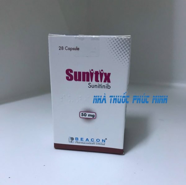 Thuốc Sunitix 50mg Sunitinib giá bao nhiêu?