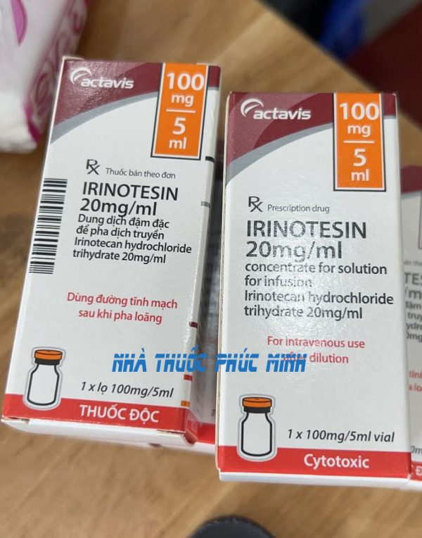 Thuốc Irinotesin 20mg/ml mua ở đâu giá bao nhiêu?