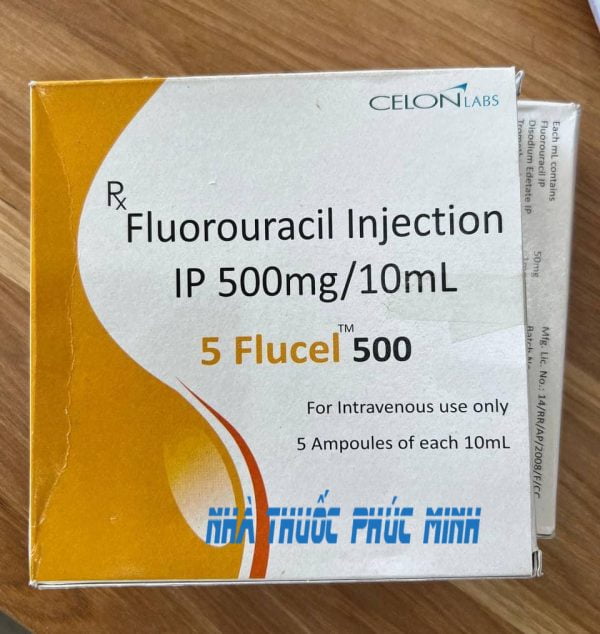 Thuốc 5 Flucel 500mg Fluorouracil mua ở đâu giá bao nhiêu?