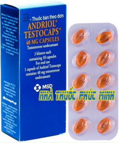 Thuốc Andriol Testocaps mua ở đâu giá bao nhiêu?