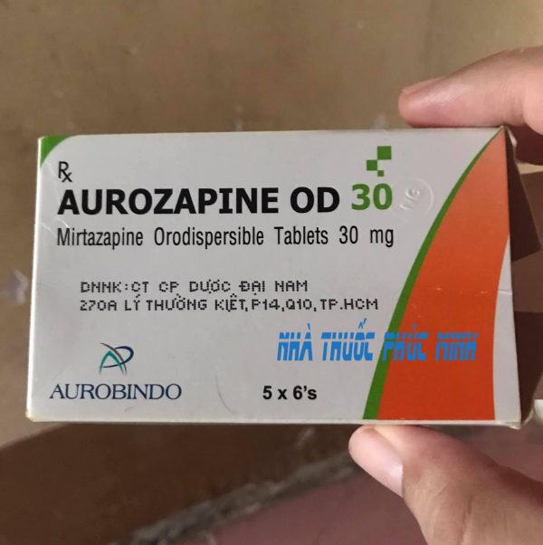 Thuốc Aurozapine OD 30mg mua ở đâu giá bao nhiêu?