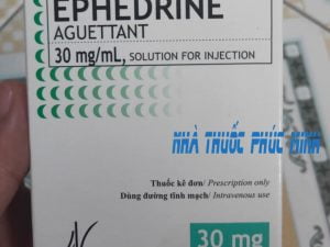 Thuốc Ephedrine Aguettant mua ở đâu giá bao nhiêu?