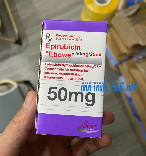 Thuốc Epirubicin Ebewe 50mg mua ở đâu giá bao nhiêu?