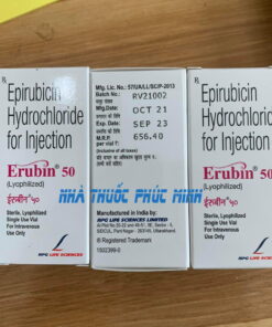 Thuốc Erubin 50mg Epirubicin mua ở đâu giá bao nhiêu?