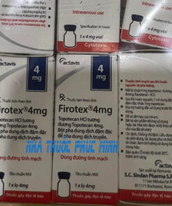 Thuốc Firotex 4mg mua ở đâu giá bao nhiêu?