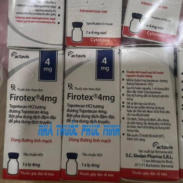 Thuốc Firotex 4mg mua ở đâu giá bao nhiêu?