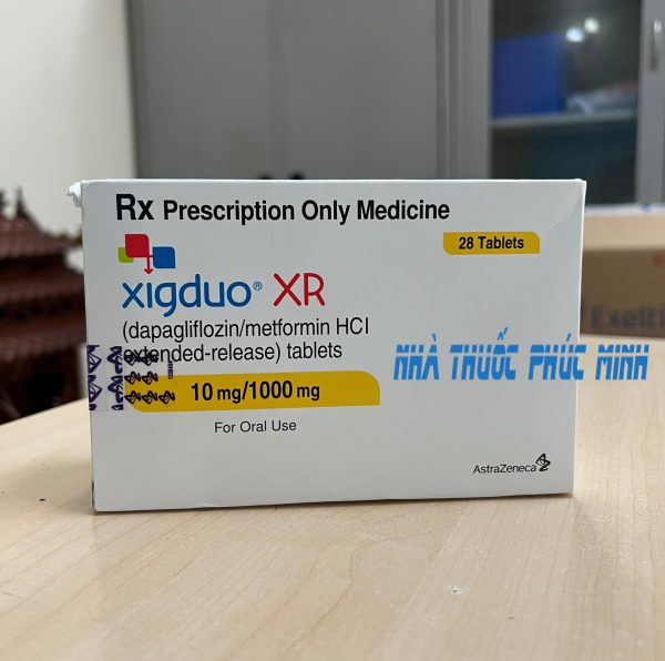 Thuốc Xigduo XR 10/1000mg giá bao nhiêu?