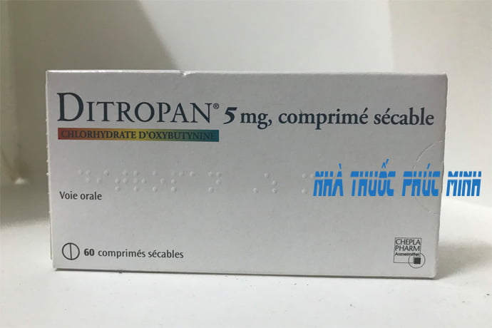 Thuốc Ditropan trị bàng quang tăng động